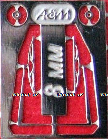 Фототравление Дворники 8мм, EM-156