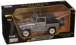 Toyota FJ40 Land Cruiser silver, 79330, MotorMax 1:24
