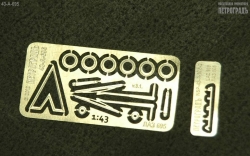 Комплект для доработки модели ЛАЗ-695Е, 43-A-695