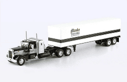 Peterbilt 350 with semi-trailer "Manke Trucking INC" 1954, American trucks, France #43, Altaya 1:43