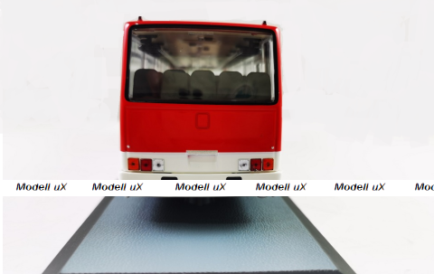 ИКАРУС 256.54 красно-белый, DEMPRICE 1:43 Уценка!