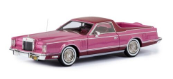 Lincoln Continental Mark V Coloma Pickup by Caribou Motor Co. 1977, Purple met, EMUS43012B, ESVAL Model 1:43