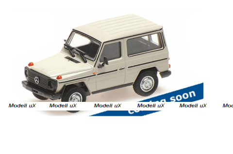 Mercedes G-Model Short (W460) –1980 – Grey, 870038064, Minichamps 1:87