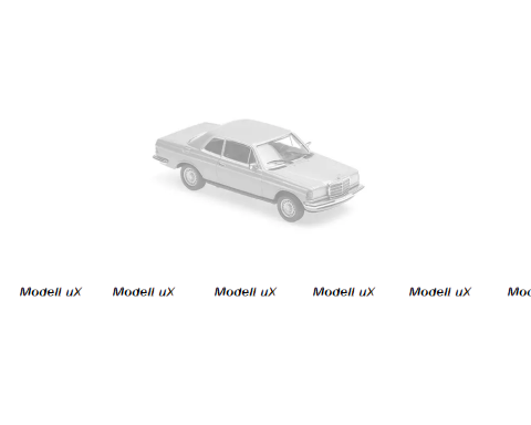 Mercedes (W123) 230CE 1976 petrol, 940032224, Maxichamps 1:43