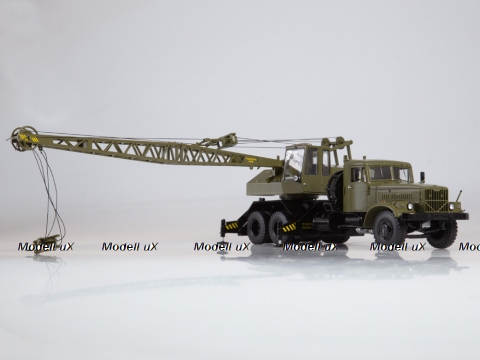 КРАЗ-257 КС-4561 Автокран, SSM1394, SSM 1:43