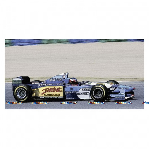 Benetton Renault B195 Michael Schumacher Winner French GP 1995, 517950701, Minichamps 1:43