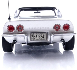Chevrolet Corvette Coupé (C3) 1969, silver, 189032, Norev 1:18