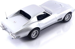 Chevrolet Corvette Coupé (C3) 1969, silver, 189032, Norev 1:18