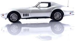 Chevrolet Corvette Coupé (C3) 1969, silver, 189032, Norev 1:18