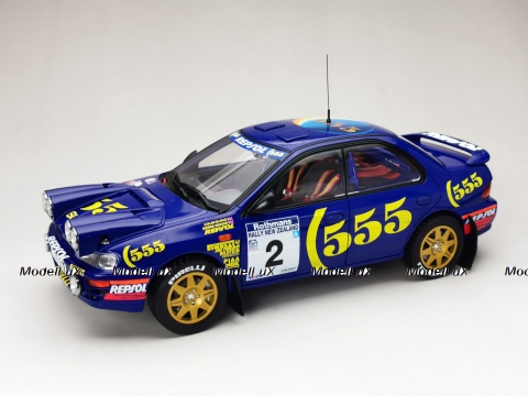 Subaru Impreza 555 No.2, Rally Neuseeland, C.McRae/D.Ringer 1994, SUN5521, SunStar 1:18