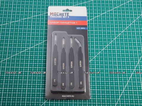 Набор пинцетов №1,0092, MACHETE