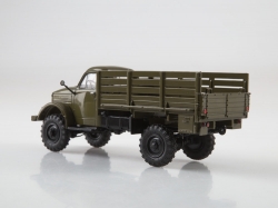 ГАЗ-63 бортовой (с тентом), арт. 102637, АвтоИстория 1:43