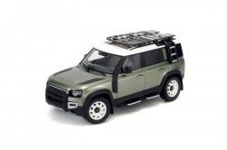 Land Rover Defender 110 With Roof Pack 2020 Pangea Green, Almost Real 1:18