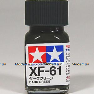 Краска матовая эмалевая (Dark green), Tamiya XF-61