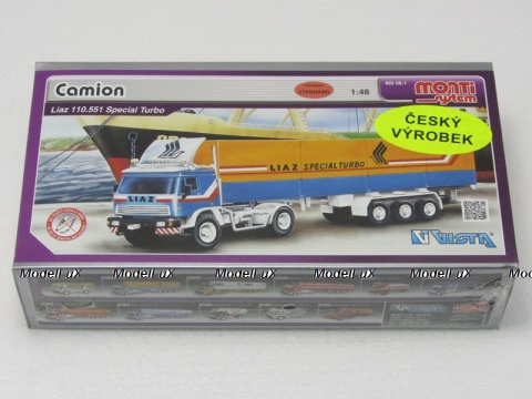 Сборная модель ЛиАЗ 110.551 Special Turbo MS 08.1, 0103-8.1, Monti System 1:48