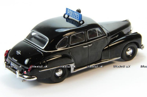 Opel Kapitan 1951 Полиция ФРГ. Полицейские машины мира №68 Deagostini