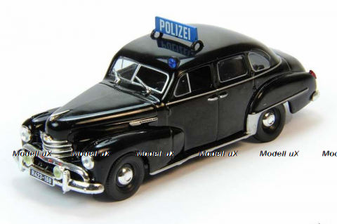 Opel Kapitan 1951 Полиция ФРГ. Полицейские машины мира №68 Deagostini