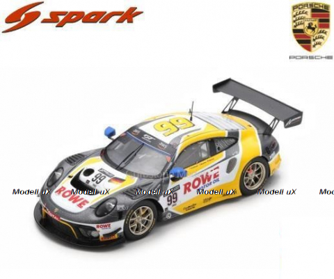 Porsche 911 GT3 R No.99 ROWE Racing 24H Spa 2020 K.Bachler D.Werner J.Andlauer, SB392, Spark 1:43