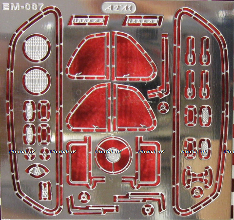 Фототравление Набор для ГАЗ М20 Победа (DeAGOSTINI), никелирование, EM-087
