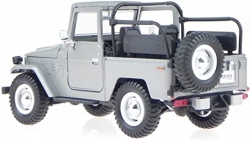 Toyota FJ40 Land Cruiser silver, 79330, MotorMax 1:24