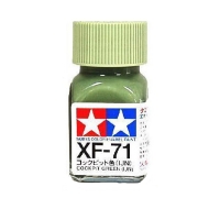 Краска матовая эмалевая (Cockpit Green) (IJN), Tamiya XF-71