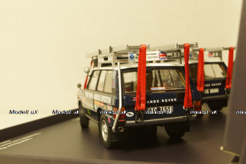 Range Rover The British Trans americas Expedition, набор из 2х машин, ALM410100, Almost Real 1:43