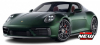 Porsсhe  911 (992) Targa 4 GTS 2021 green, 155061065, Minichamps 1:18