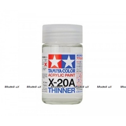 Растворитель для акриловых красок серии X и XF от Tamiya, X-20A, Tamiya