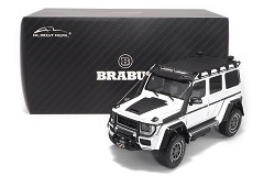 MERCEDES G 500 BRABUS 550 ADVENTURE 4x4² WHITE, Almost Real 1:18