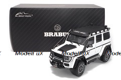 MERCEDES G 500 BRABUS 550 ADVENTURE 4x4² WHITE, Almost Real 1:18