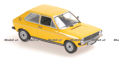 Audi  50, 1975, yellow, 940010401, Maxichamps 1:43
