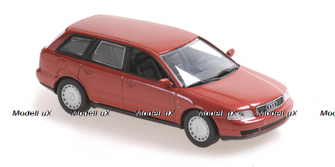 Audi  А4 Avant, 1995, red, 940015010, Maxichamps 1:43