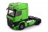 Mercedes Actros Gigaspace 4X2 Facelift towing vehicle with illumination 2018 green/black, 99250, NZG 1:18