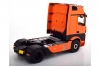 Mercedes Actros Gigaspace 4X2 Facelift towing vehicle with illumination 2018 orange/black, 99265, NZG 1:18