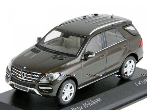 Mercedes M-Class 2011 brown metallic, Minichamps 1:43