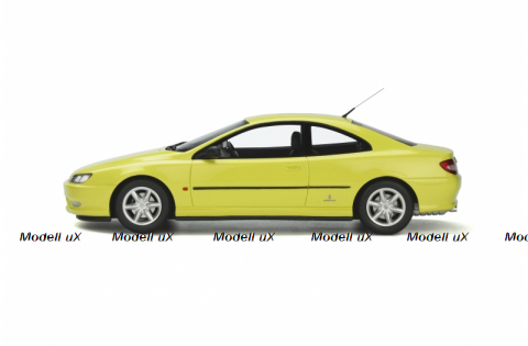 Peugeot 406 V6 Coupe 1997 Jaune Louxor, OT897, OttoMobile 1:18