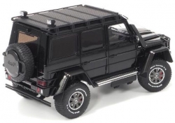 Brabus 500 Mercedes G500 4×4 Obsidian Black, ALM860303, Almost Real 1:18