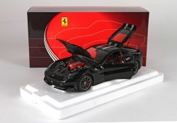 FERRARI F12 TDF - NERO DAYTONA, BBR182102, BBR 1:18