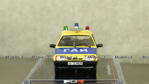 Ваз-2109 Милиция ГАИ эскорт, металл, TruckTyr 1:43