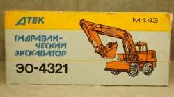 Атэк ЕО 4321 с белыми колесами, 1:43