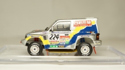 Mitsubushi Pajero 2  #224 dakar 2001, Skid 1:43