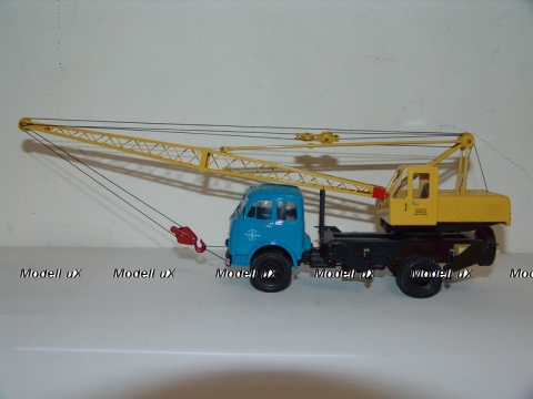 Автокран МКА-10М на шасси МАЗ 500 ALF 1:43