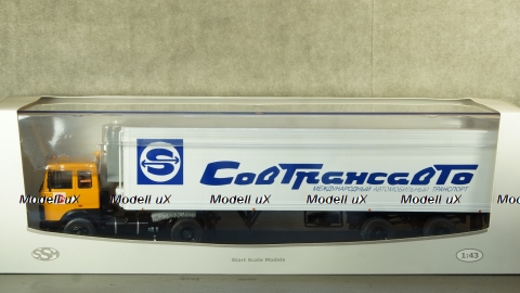 Маз 5432 с п/п Одаз-9786 Совтрансавто, SSM7057 1:43