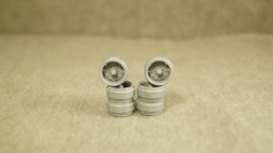 Диск для полуприцепов к-кт серые, Маэстро 1:43