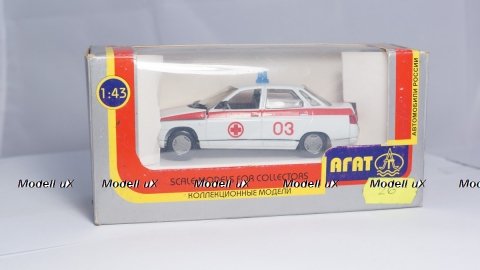 Ваз 2110 Лада, Скорая помощь, Агат 1:43