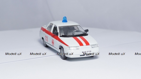 Ваз 2110 Лада, Скорая помощь, Агат 1:43