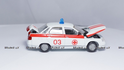 Ваз 2110 Лада, Скорая помощь, Агат 1:43