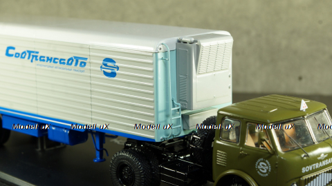 МАЗ-504 с полуприцепом Alka N12CH Sovtransavto, SSM7065, SSM 1:43