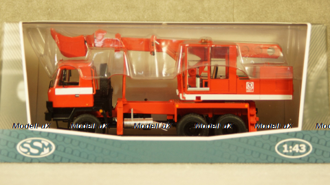 Экскаватор-планировщик UDS-114A (на шасси Tatra-815) пожарный, SSM1421, SSM 1:43
