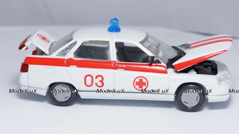 Ваз 2110 Лада, Скорая помощь, Агат 1:43